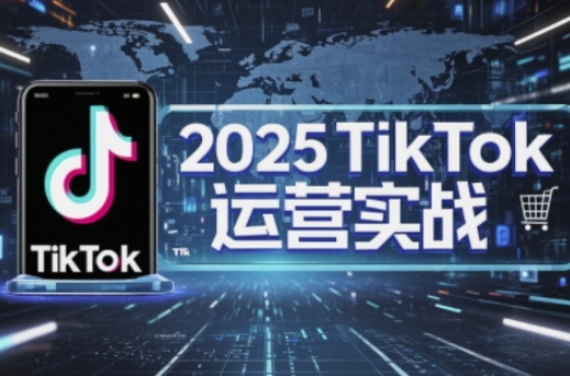 2025TikTok电商运营，掌握TikTok店铺运营核心技巧，实现低成本高转化-vip网创吧